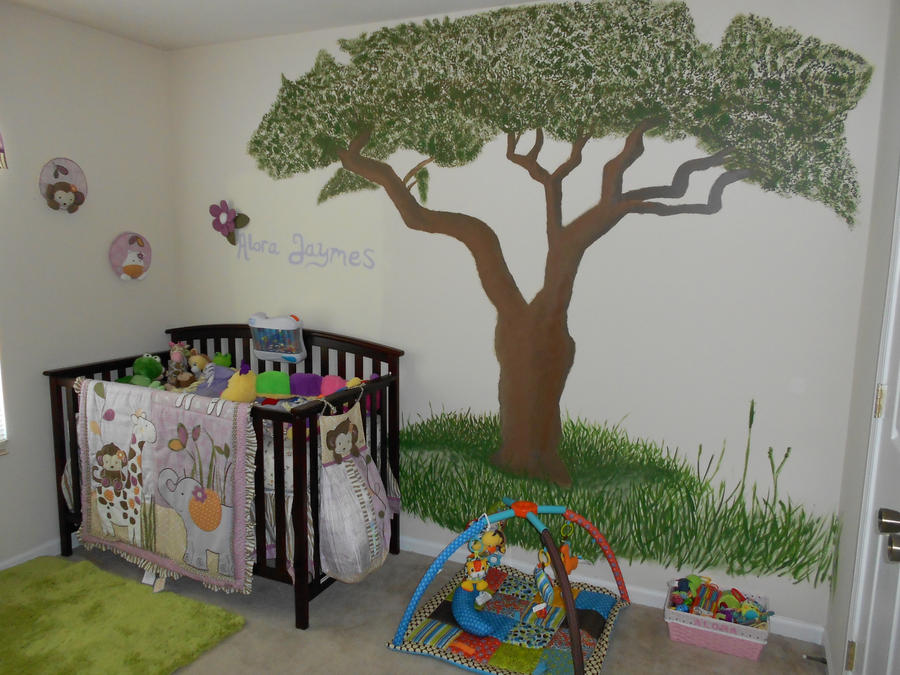 Baby Room Wall Mural