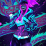 K/DA Akali - Neon