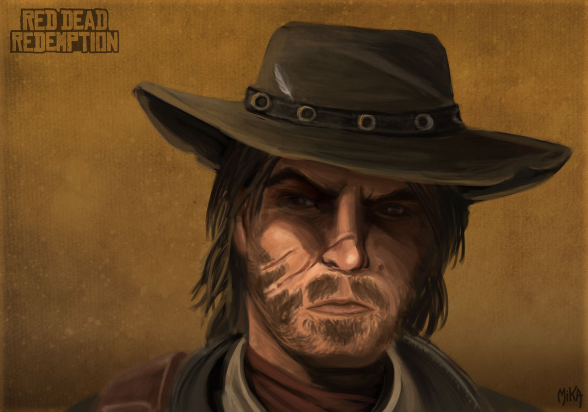 Red Dead John Marston by Mikaress on DeviantArt