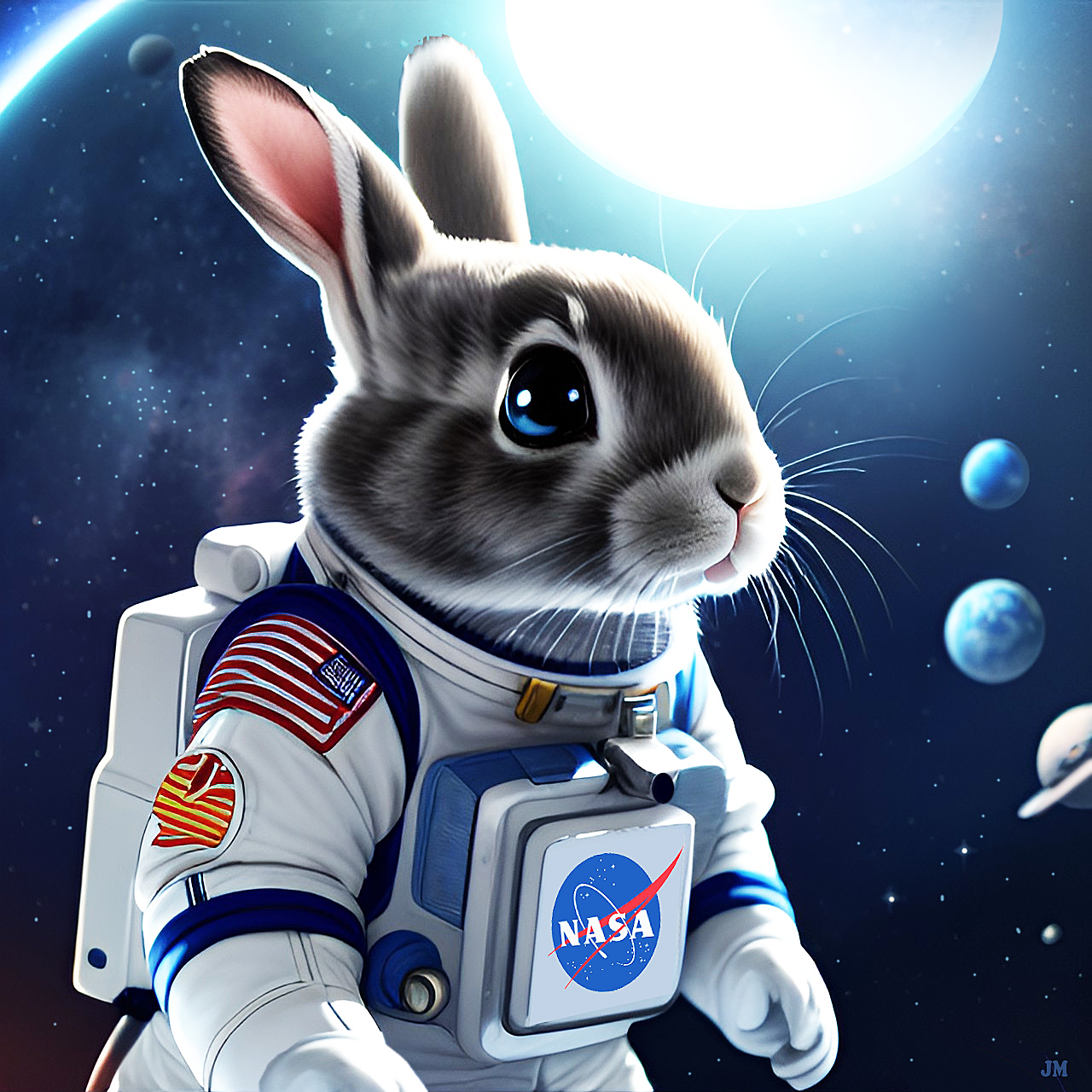 Space Rabbit by Canadragon on DeviantArt
