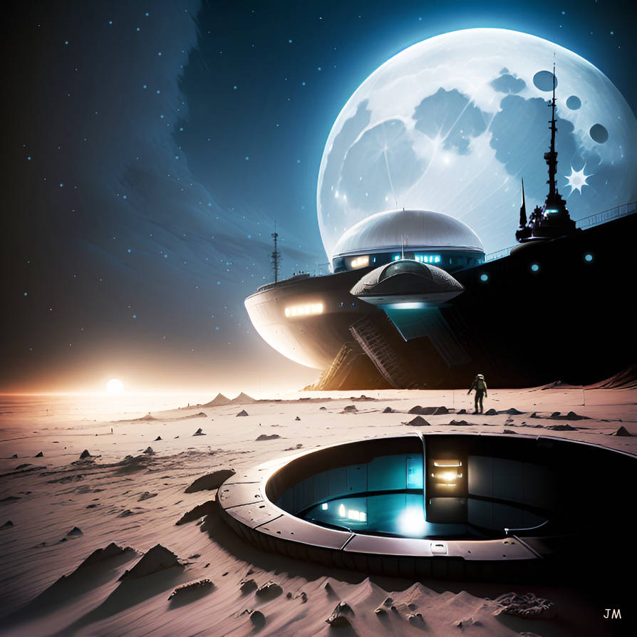 Secret Moon Base by Canadragon on DeviantArt