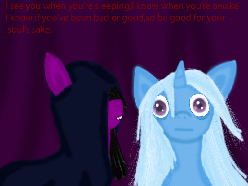 Trixie's horror