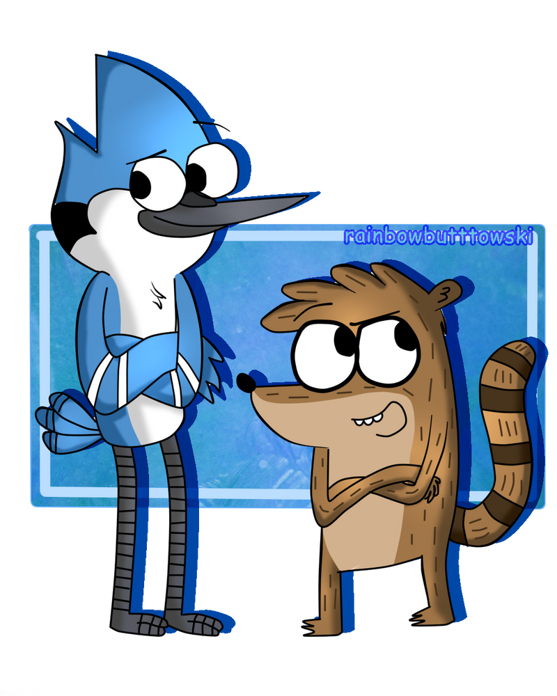 Mordecai y Rigby by MitzSweet on DeviantArt