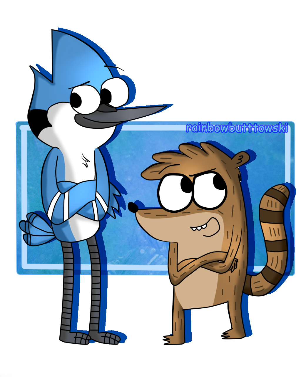 Mordecai y Rigby