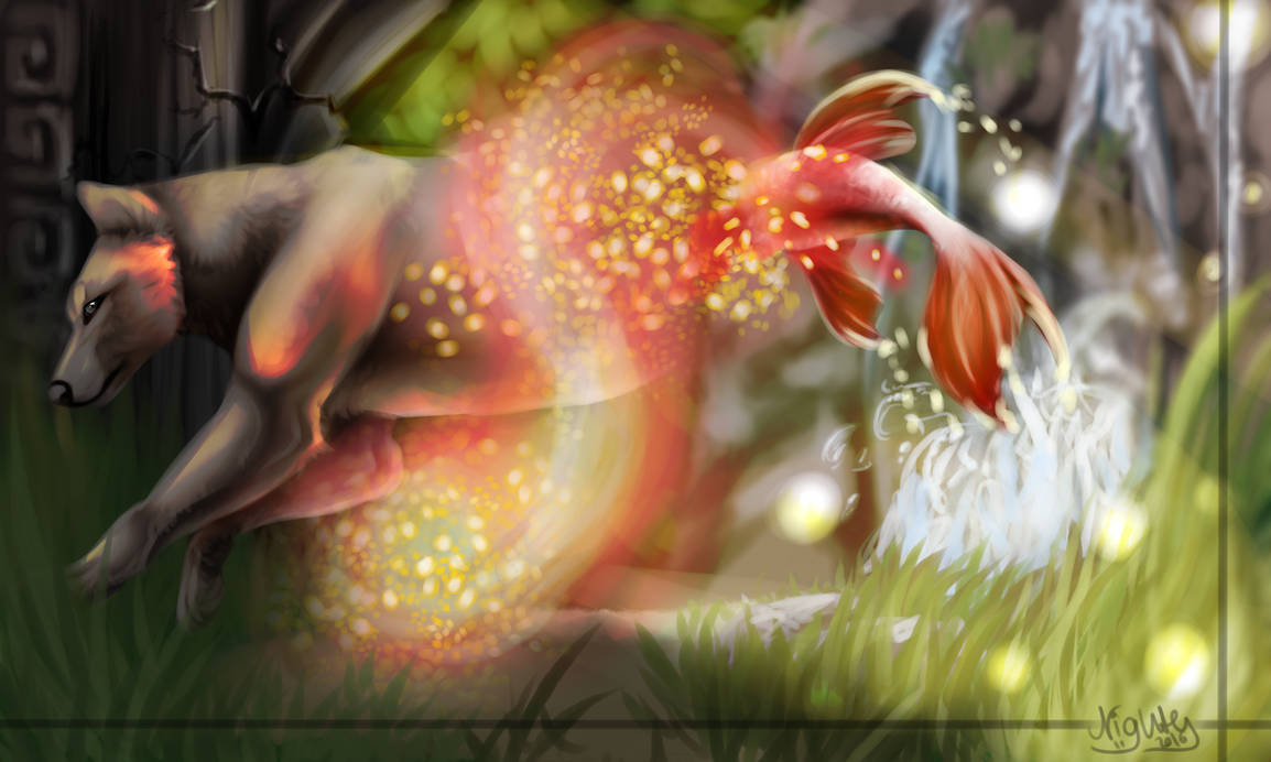 Lost Ember: Transforming by NightyART Lost Ember: Transforming by NightyART