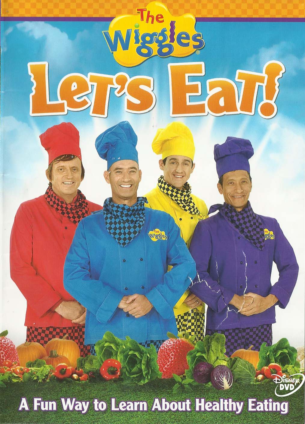 The Wiggles: Let's Eat! Disney DVD cover (2011) by demicarl on DeviantArt