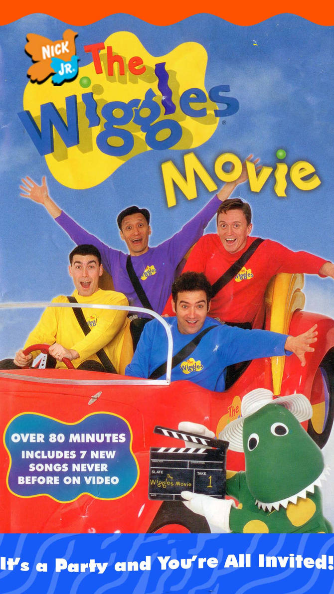 The Wiggles Movie Nick Jr VHS cover (2003) by demicarl on DeviantArt