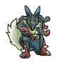 Mega Lucario Form