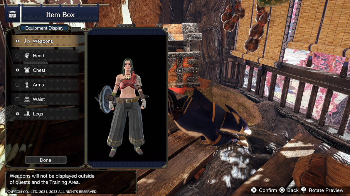 Droth mhr fashion layered armor droth hakama by lann10 on DeviantArt