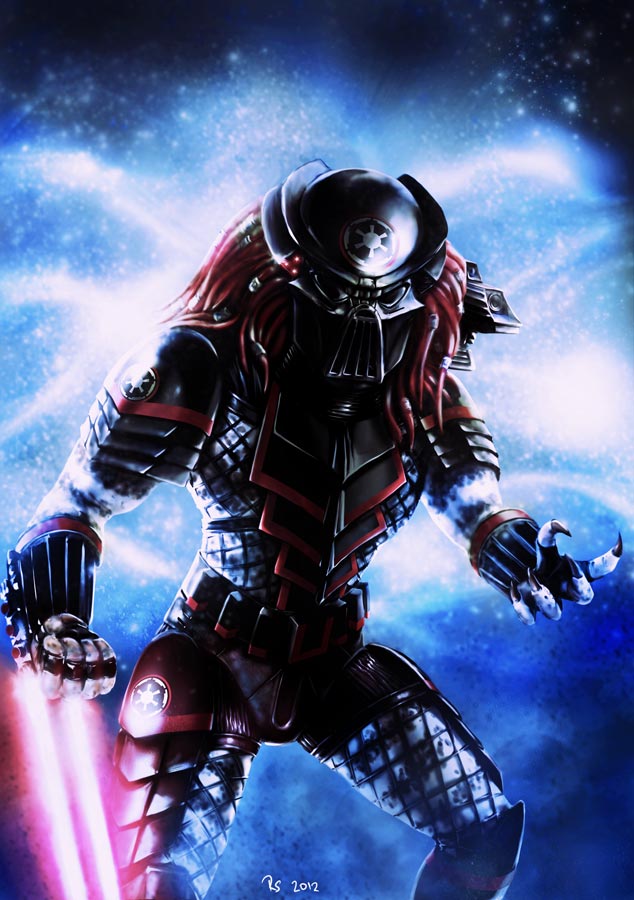 Star Wars - Sith Predator (with helmet)