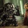 Yoda vs Lil Dude Darth Vader