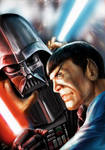 Star Wars meets Star Trek - Vader vs Spock by Robert-Shane