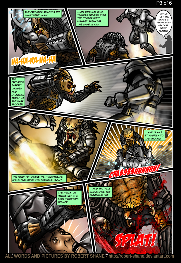 Darth Vader Vs Predator Comic - Kahoonica