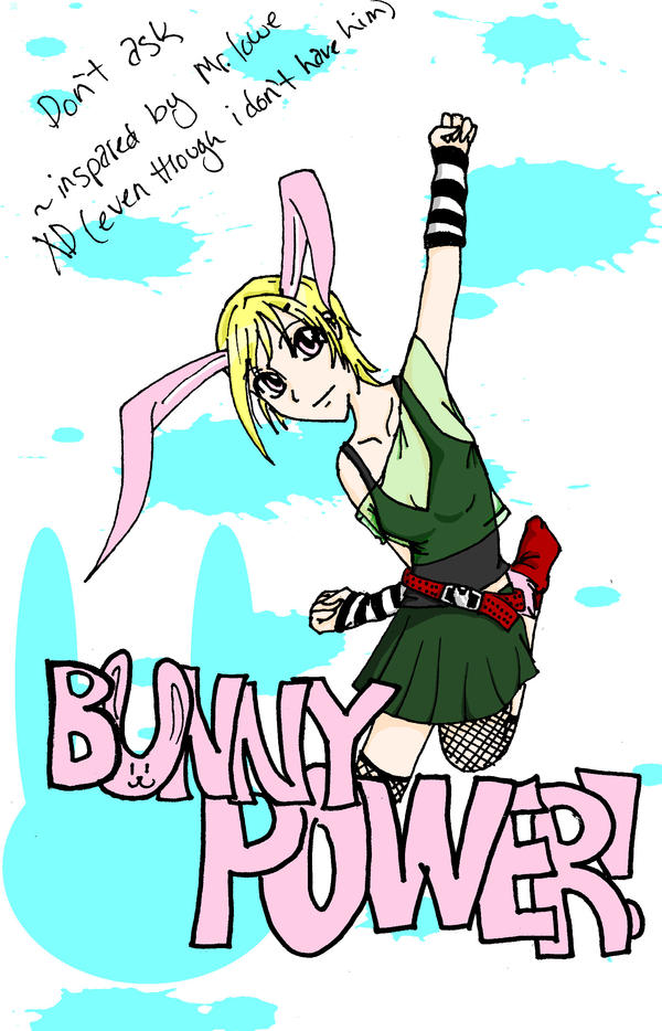 bunny power by italianpimp on DeviantArt
