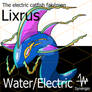 Lixrus - The electric catfish fakemon