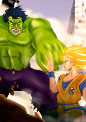 HULK vs. Son Gokuh