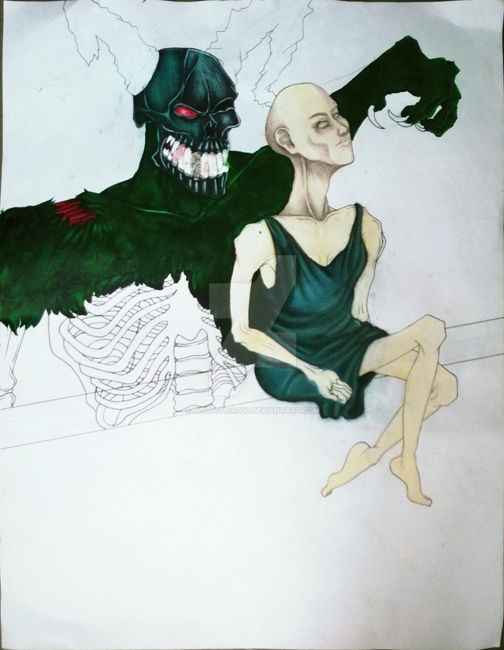sketch against drug addiction ((final poster)) by bloodylia000 on DeviantArt