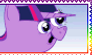 twilight poking fluttershy stamp | f2u