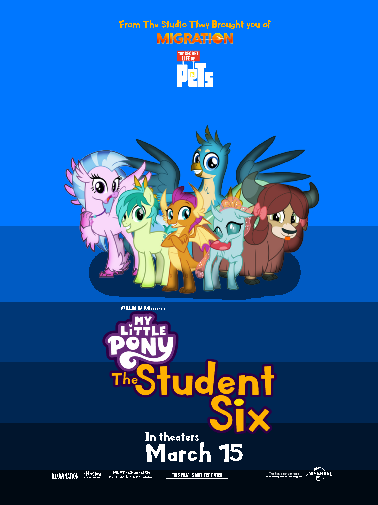 Poster. Fan Mlp MLP: The Student Six (2024) Poster (1) by CheesyToon2 on DeviantArt