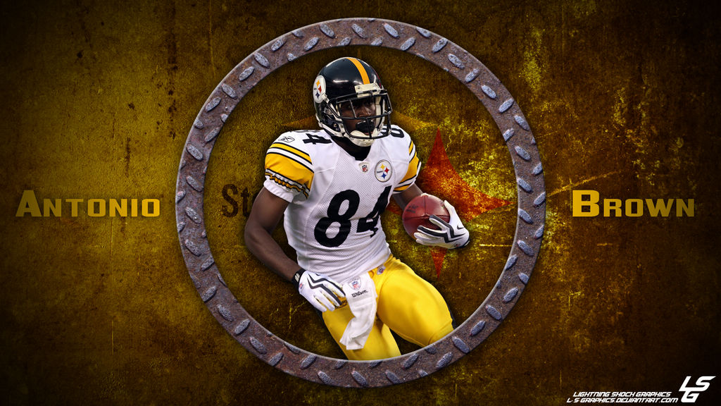 Antonio Brown Grunge Desktop Wallpaper By L S Graphics On Deviantart Antonio Brown Grunge Desktop Wallpaper By L S Graphics On Deviantart