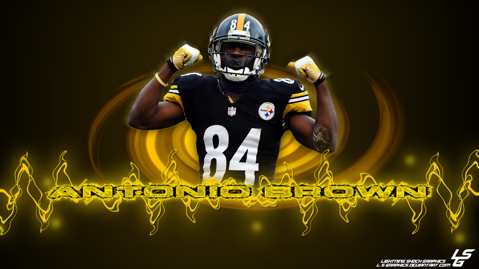 Antonio Brown Yellow Desktop Wallpaper by L-S-Graphics on DeviantArt Antonio Brown Yellow Desktop Wallpaper by L-S-Graphics on DeviantArt
