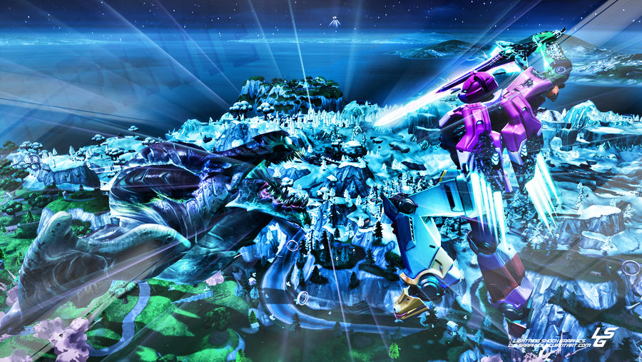 Legende kvælende Tilgivende Fortnite The Final Battle Robot vs. Monster by L-S-Graphics on DeviantArt