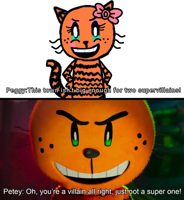 Peggy vs Petey? by AnimaCrossingSing on DeviantArt
