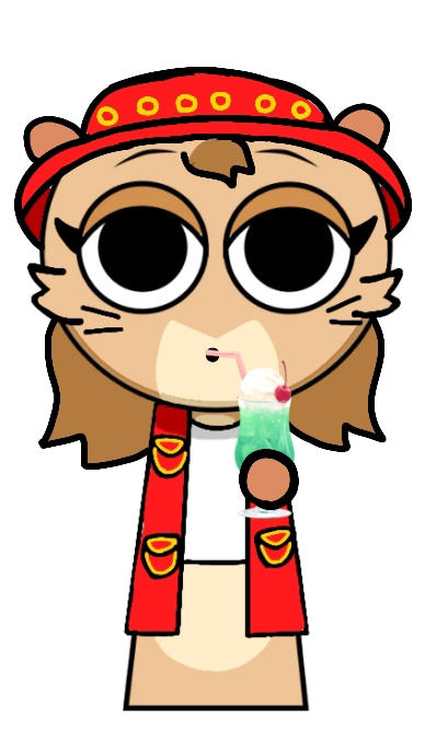 Marshia Marshia drinks melon soda by AnimaCrossingSing on DeviantArt