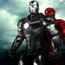 War Machine and Iron Man