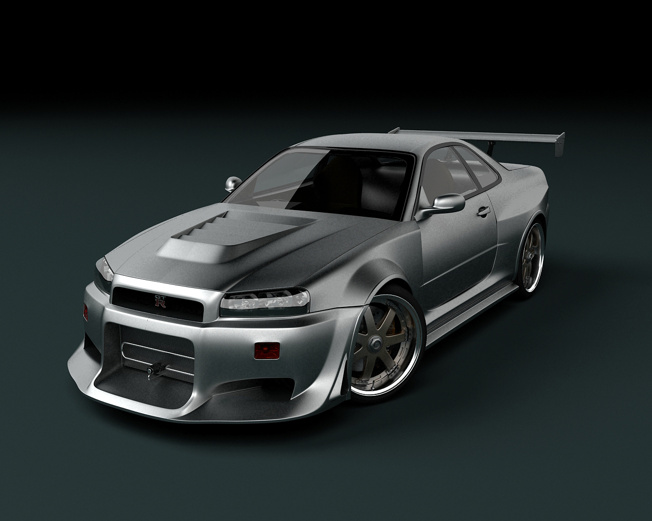 Nissan Skyline GTR Front by stefanmarius on DeviantArt