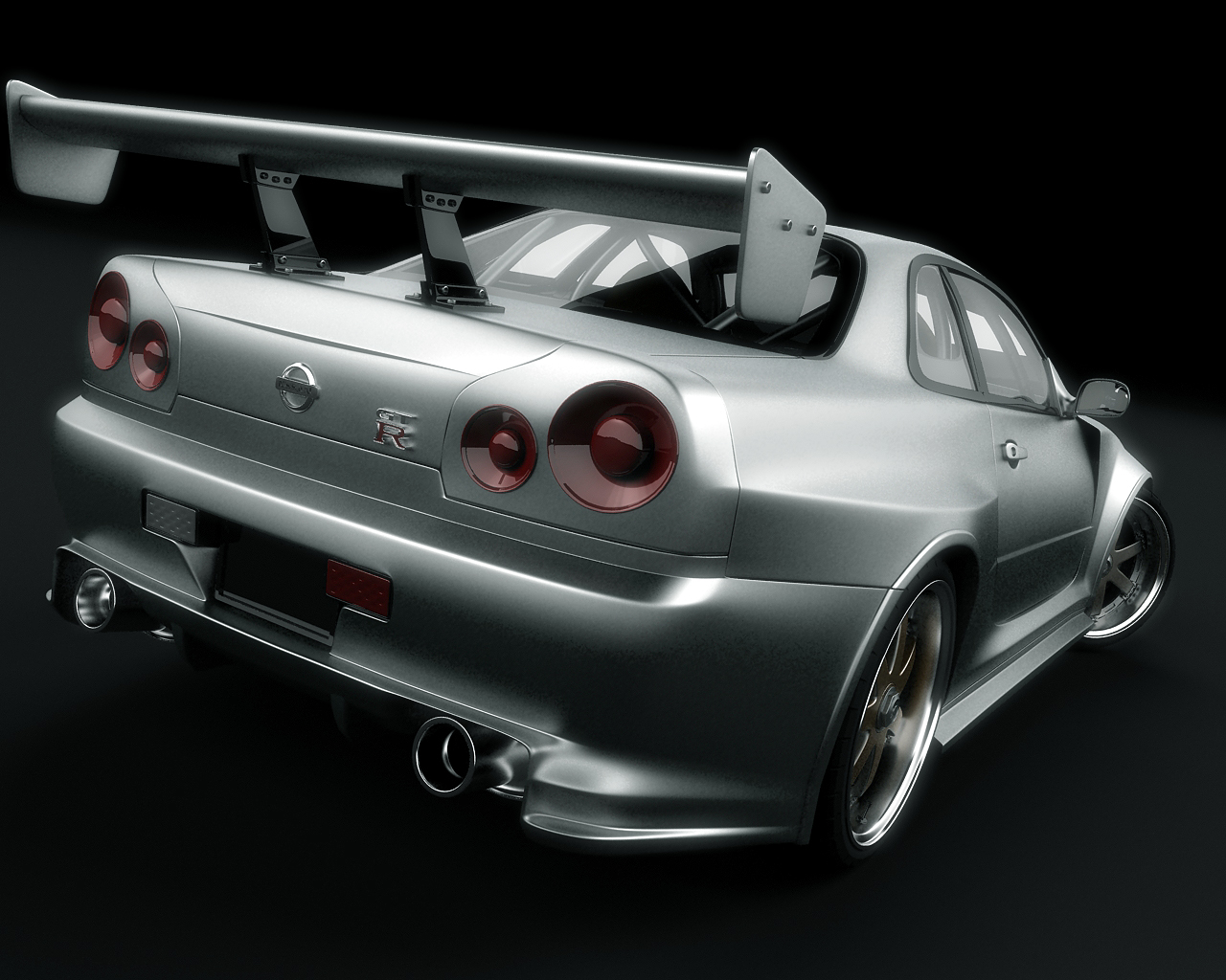 Nissan Skyline GTR Front by stefanmarius on DeviantArt