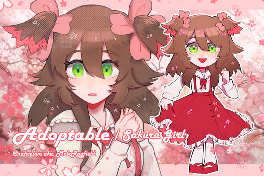 [CLOSED] Adoptable 01 Sakura Girl - RESELL