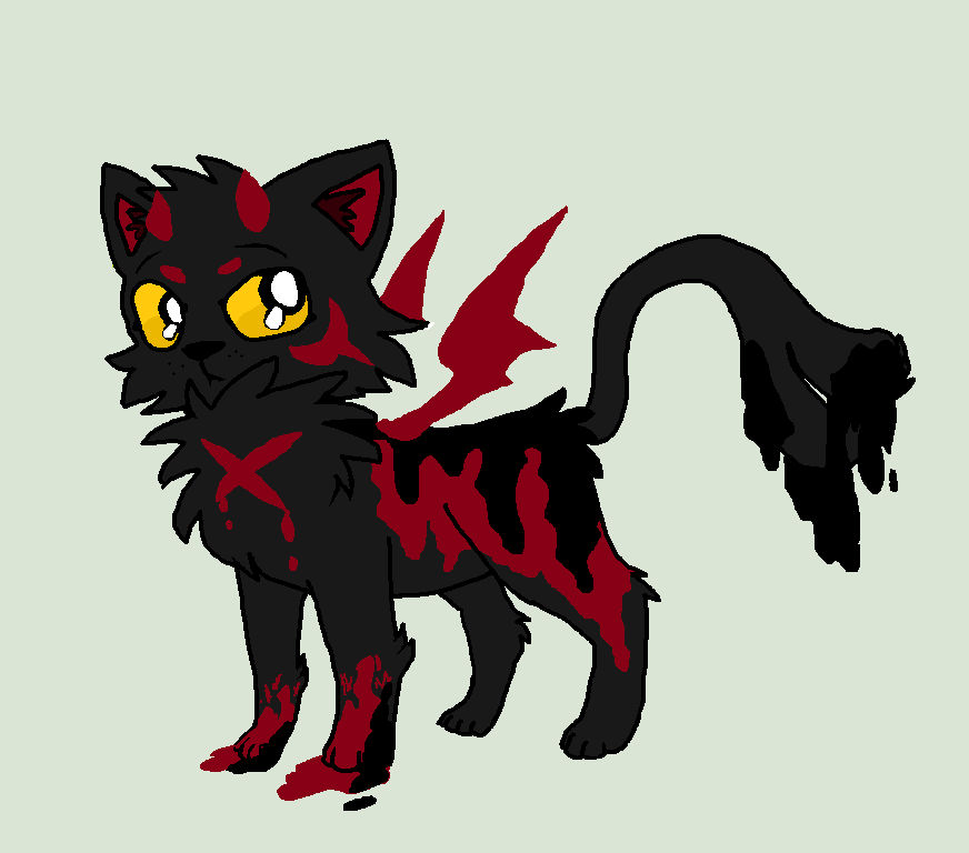 Demon Cat Script Drippy Demon Cat Adopt (Open) by wackomako on DeviantArt