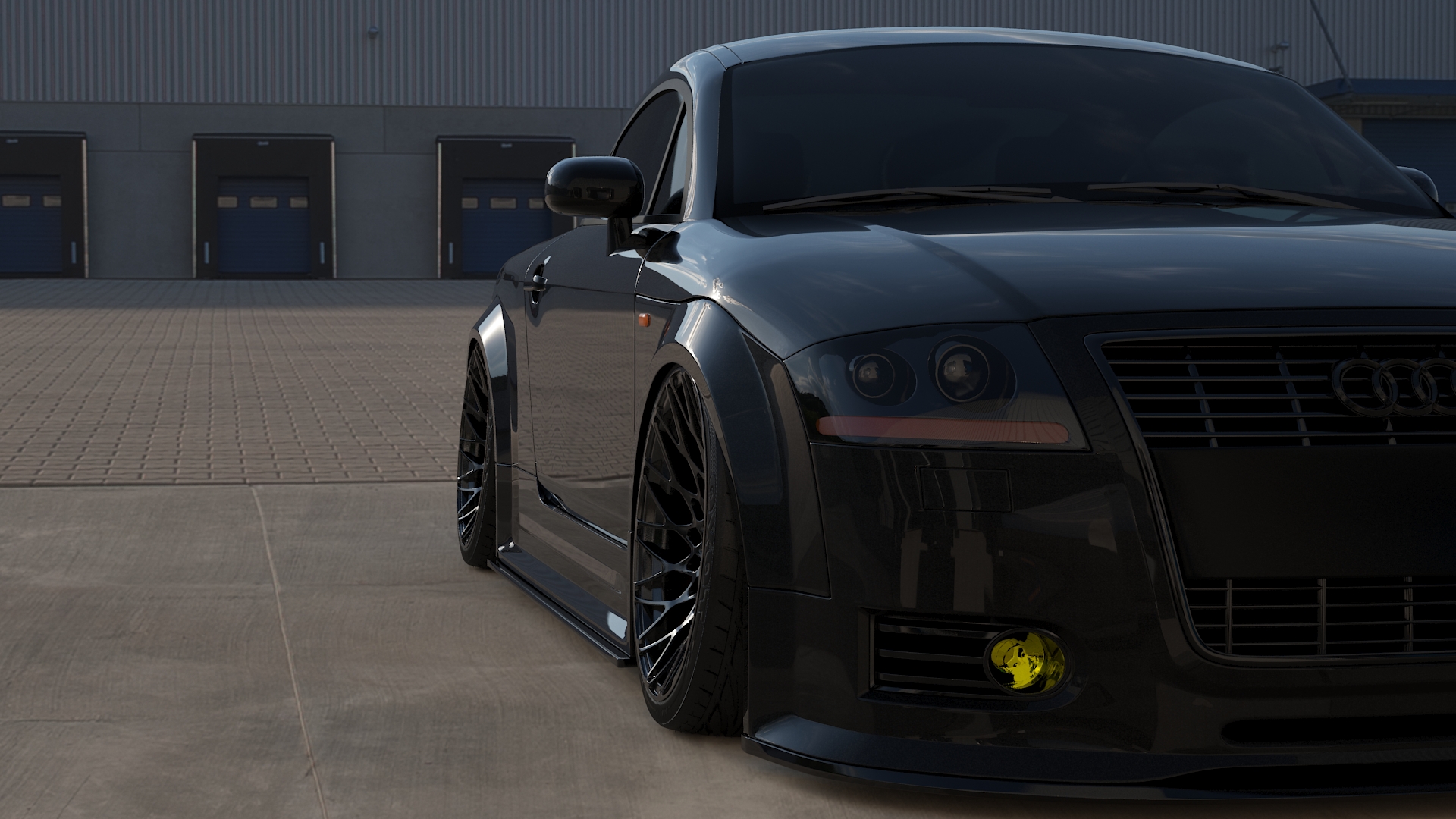 2003 Audi TT Black 2