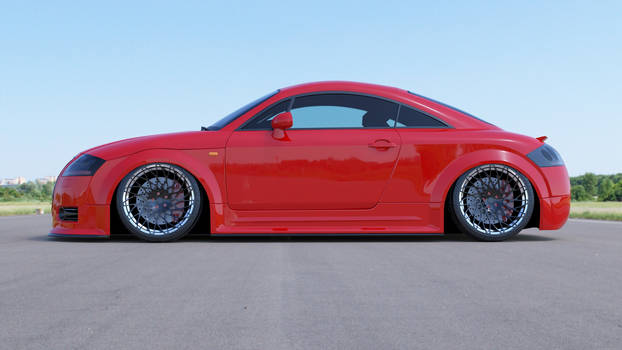 2003 Audi TT Red