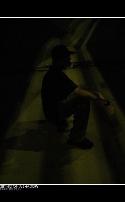 Sitting on a Shadow by liquidizedude on DeviantArt