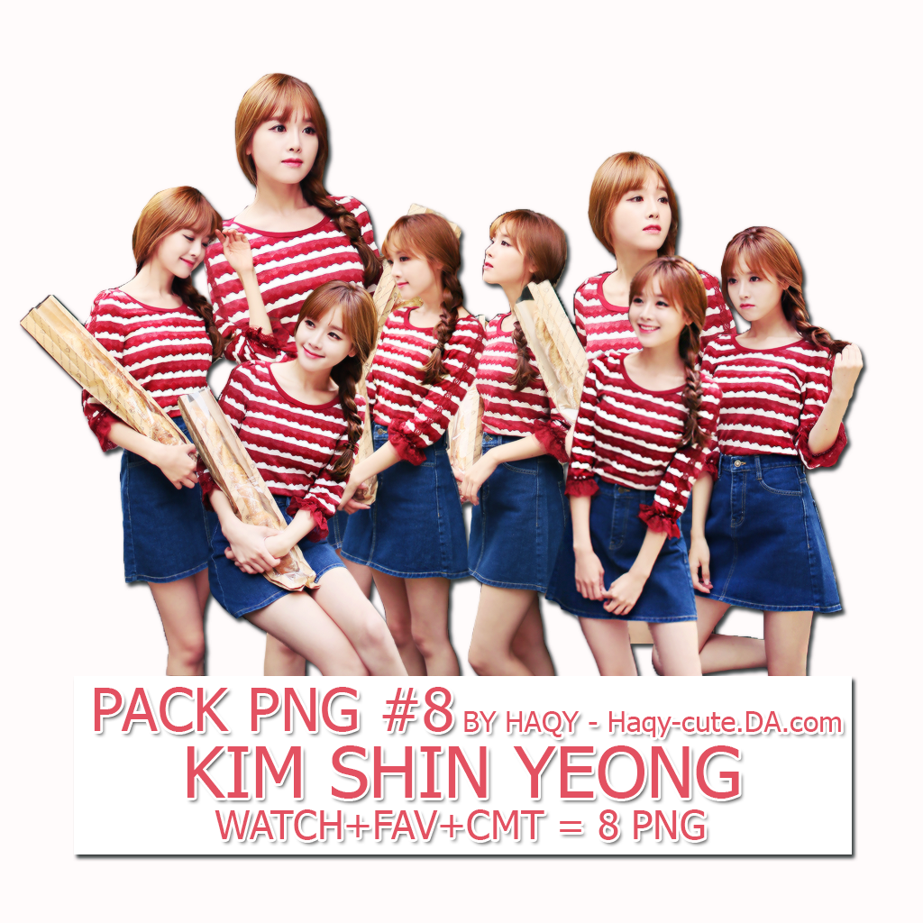 Pack Png #8 - Kim Shin Yeong