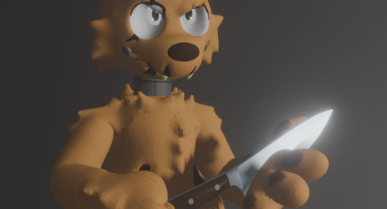 Chidi Spring Trap (VRC Upload Image) Chibi Springtrap by SpambamRenders on DeviantArt