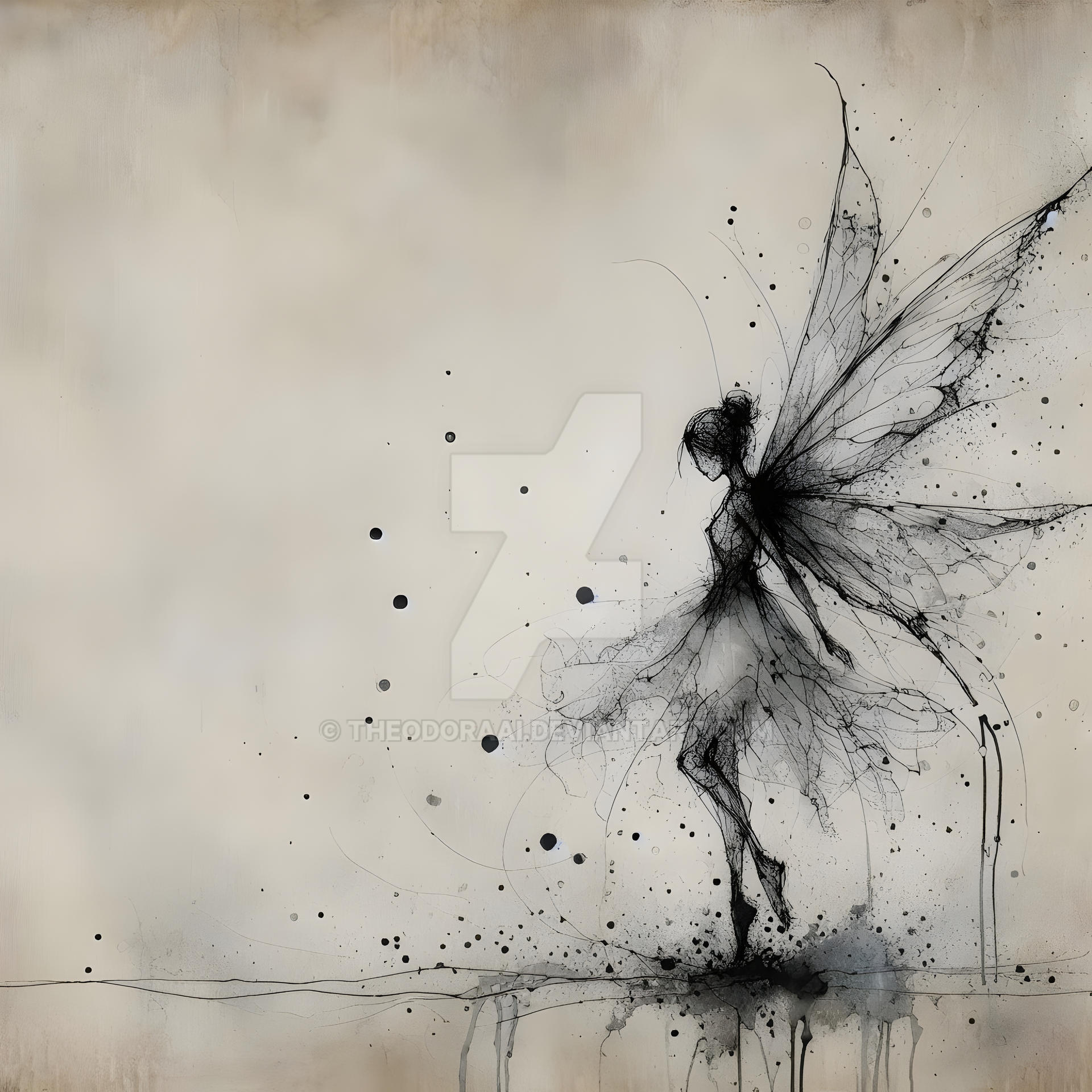 Ink Drawing 15 by TheodoraAI on DeviantArt
