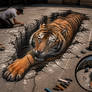 9. Anamorphic Art