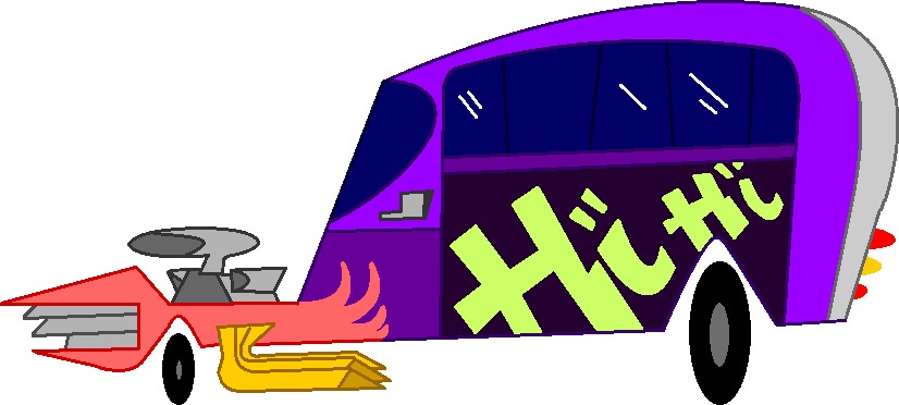 Hi Hi Puffy AmiYumi Puffy AmiYumi Tour Bus by JakeCrader on DeviantArt