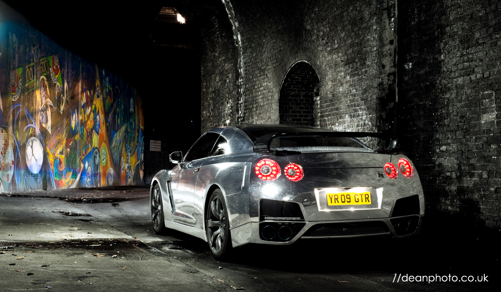 Chrome Nissan GTR R35