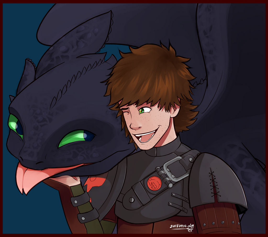 Hiccup And Toothless By Dm17fox On DeviantArt hiccup-and-toothless-by-dm17fox-on-deviantart