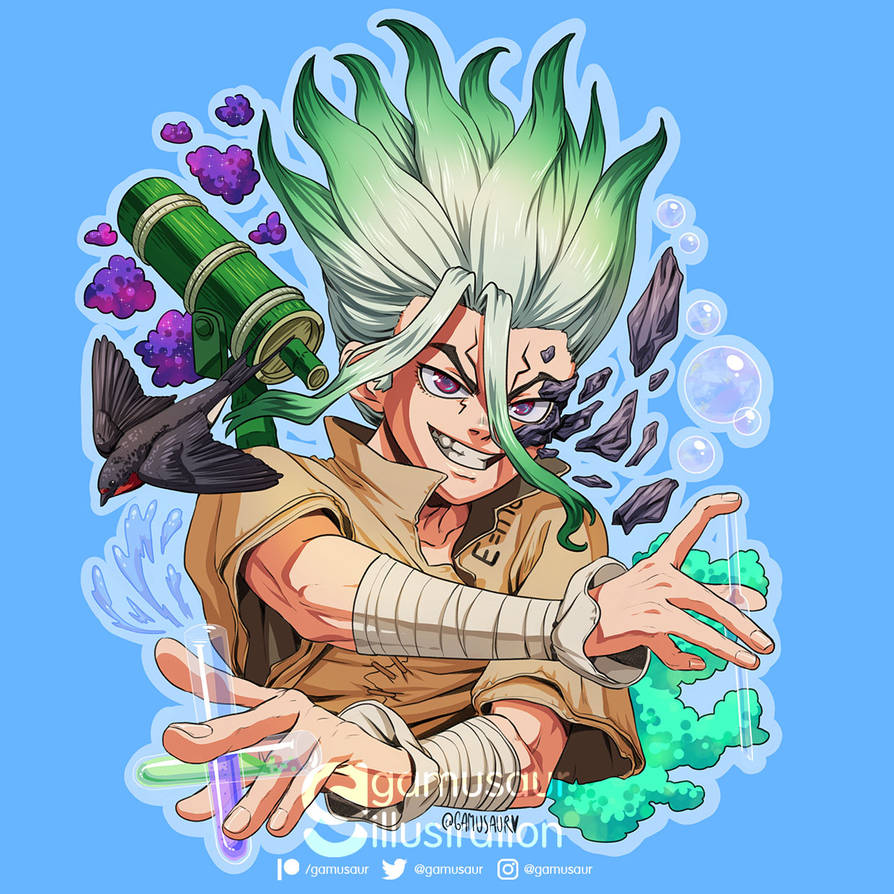 Senku by Gamusaur on DeviantArt