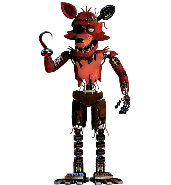 Withered Foxy ( FNAF 1 ) by MutationFoxy on DeviantArt