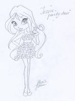 C: Jessie Party dress Chibi