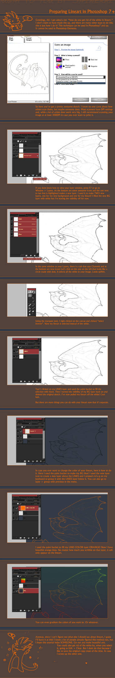 Tutorial: Preparing Lineart by Shinerai