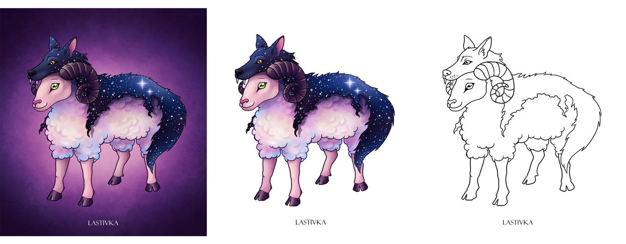 Deviantart Characters Sheep Sheep concept by LastivkaDiana on DeviantArt
