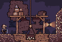 Cave Game Mockup