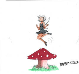 Inktober - Day 9 - Bounce